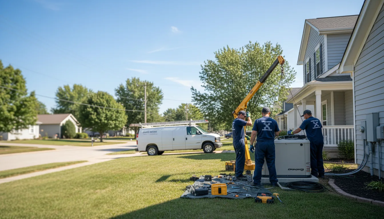 Generator Installation in Tolono, IL near me